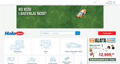 Desktop Screenshot of halooglasi.com